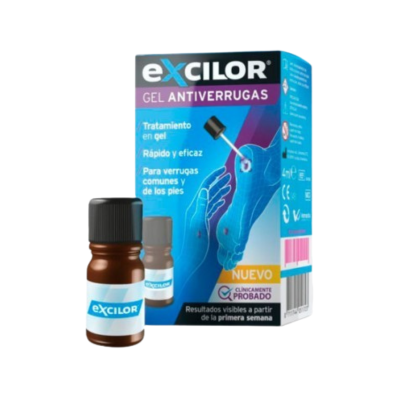 6508713 Excilor Gel Antiverrugas 4ml | Tratamento Rápido para Verrugas Vulgares e Plantares