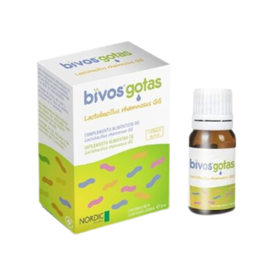 7392712 Bivos Gotas 8ml | Probiótico Infantil para Gastroenterite e Antibióticos