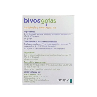 Bivos Gotas 8ml Probiótico Infantil | Farmácia d'Arrábida
