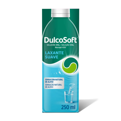 6983023 DulcoSoft Solução Oral 250ml | Alívio Suave Prisão de Ventre | Para Fezes Duras | A partir dos 6 Meses