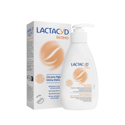 6524454 Lactacyd Gel Íntimo 200ml | Higiene Íntima Diária | Com Ácido L-láctico | pH Equilibrado