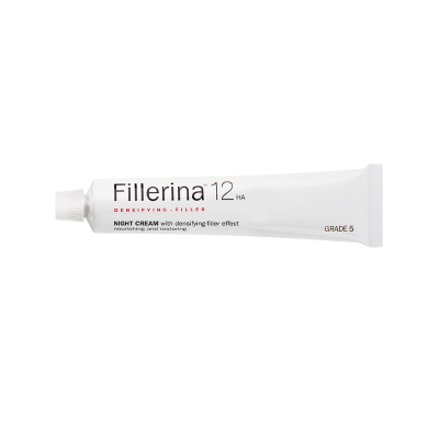 7311985 Fillerina 12HA Densifying-Filler Creme Noite Grau 5 50ml | Regeneração com Efeito Filler