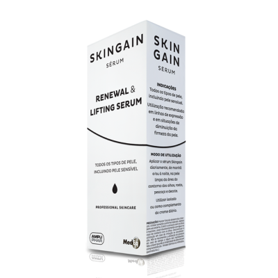 6353102 Skingain Sérum Renovador & Lifting 30ml | Reduz Rugas e Linhas de Expressão.
