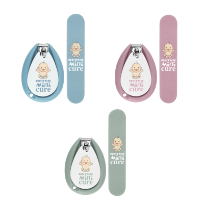 Beter Kit Mini Cure Bebé | Corta Unhas + Lima para Recém-Nascido