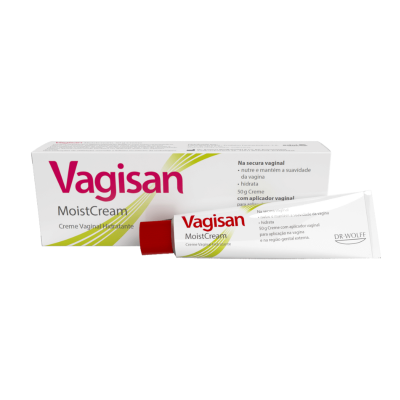 6403139 Vagisan MoistCream 50g | Creme Hidratante Vaginal | Alívio Secura & Dor nas Relações