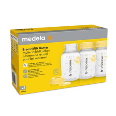 6781047 Medela Frascos para Leite Materno 3x150ml