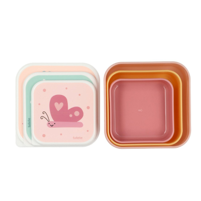 Tutete Lancheiras Bugs Conjunto 3 Caixas | Farmácia d'Arrábida