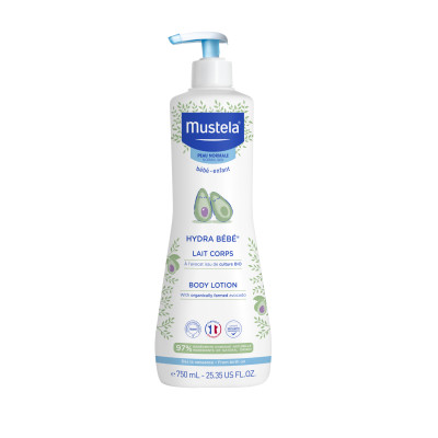 6968446 Mustela Leite Corporal Hydra Bebé 750ml | Pele Normal do Bebé e Recém-Nascido