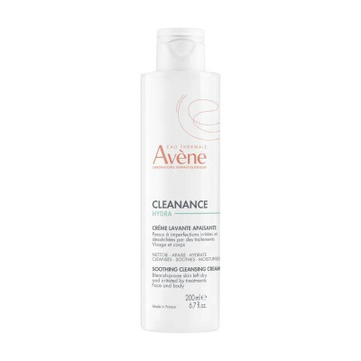 6931774 Avène Cleanance Hydra Creme Lavante 200ml | Para Pele Seca por Tratamento Acne