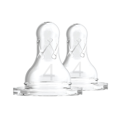 7983999 Dr. Brown's Tetinas Boca Estreita Nível 4 9m+ | Perfuradas a Laser