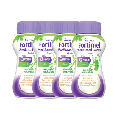 7588483 Fortimel Plant Based Ananás-Coco 4x200ml | Para malnutrição associada a doença