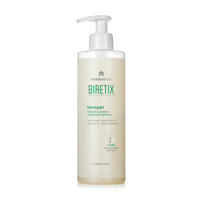 7596403 Biretix Isorepair Gel Limpeza Cremoso 400ml | Para Pele Oleosa Desidratada