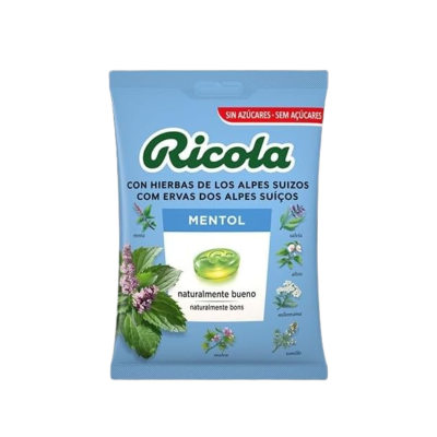 7610700017838 Ricola Rebuçados Mentol Saco 70g | Alívio Garganta
