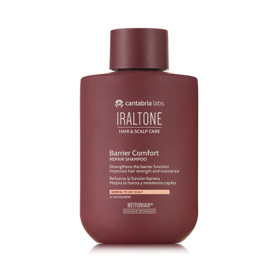 7560862 Iraltone Barrier Comfort Repair Champô 250ml | Shampoo para Cabelo Frágil e Couro Cabeludo Sensível