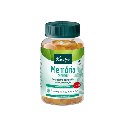 7544726 Kneipp Gomas Memória 60 Uni. | Sabor a Abacaxi