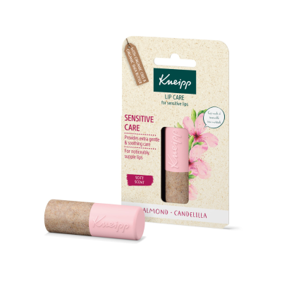 7542803 Kneipp Bálsamo Labial SensitiveCare 4,7gr | Aroma a Flor de Amêndoa