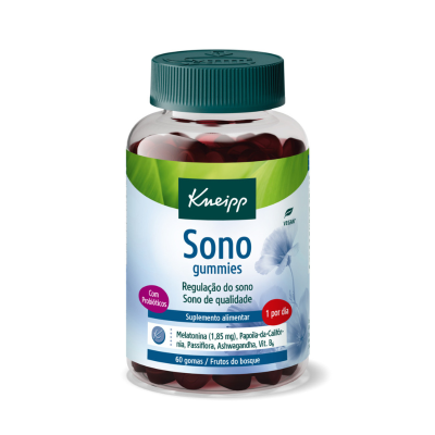 7544684 Kneipp Sono Gummies 60 Gomas | Suplemento para Ajudar a Dormir Melhor