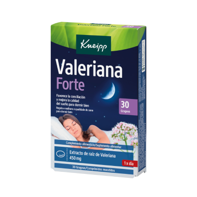 7544775 Kneipp Valeriana Forte 30 Comprimidos | Para Noites de Sono em Fases de Stress