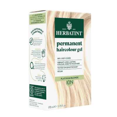 Herbatint 10N Louro Platinado | Coloração Sem Amoníaco para Pele Sensível