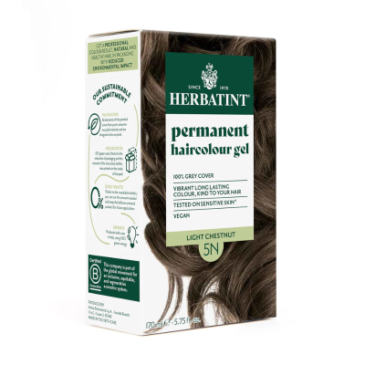 Herbatint 5N Castanho Claro | Coloração 100% Cobertura Brancos Sem Amoníaco