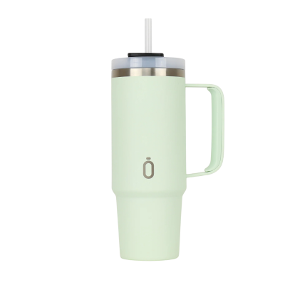 Runbott Copo Termo Latt Melon 800ml | Mantém Frio 28h & Quente 12h | Tampa com Palhinha | Tecnologia Evertaste