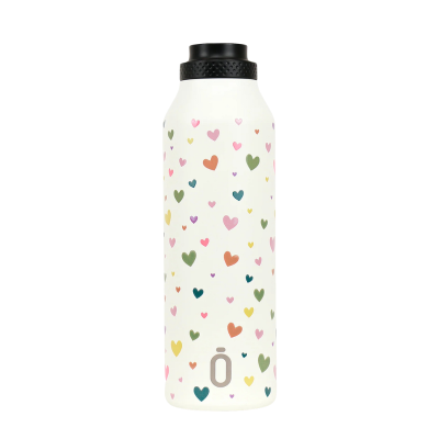 Runbott Mii 60 Garrafa Confeti Corazones Cream 600ml| Farmácia d'Arrábida