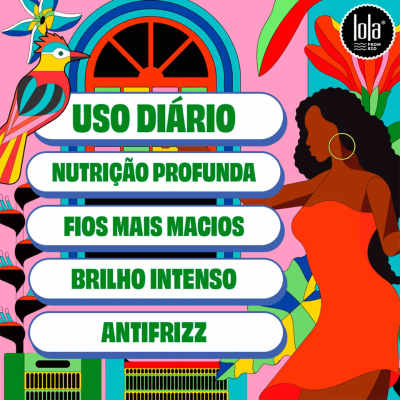 Lola Bossa Gelatina Modeladora 500ml para Cachos | Farmácia d'Arrábida