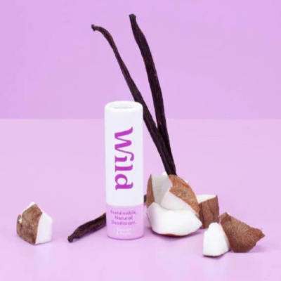 WILD Desodorizante Natural Mini Coco e Baunilha - 16g | Farmácia d'Arrábida