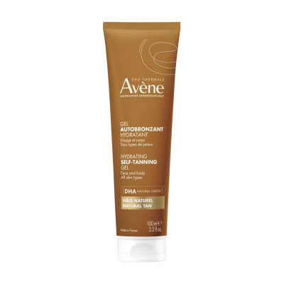 Avène Gel Autobronzeador Hidratante 100ml | Bronzeado Natural em 1 Hora | Para Pele Sensível | Sem Marcas