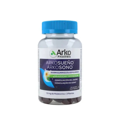 7280107 Arkosono SleepGummies 60 Gomas | Com Melatonina | Ajuda a Adormecer + Rápido | Sem Açúcares e Aromas Artificiais