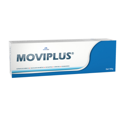 7010777 Moviplus Gel 150g | Alívio Pernas Pesadas e Cansadas | Com Árnica e Cânfora | Refrescante e Descongestionante