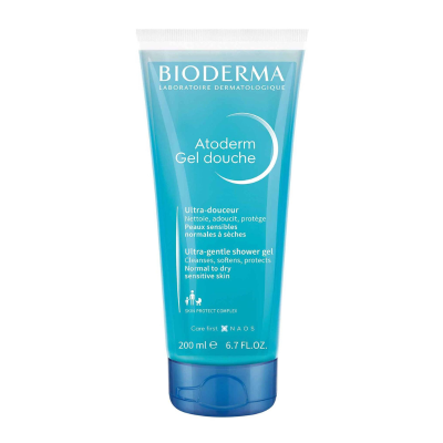 6867580 Bioderma Atoderm Gel Duche 200ml | Gel de Duche p/ Pele Sensível e Seca | Sem Sabão | Alta Tolerância Toda a Família