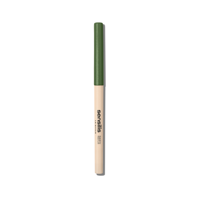 Sensilis Le Stylo Lapis Olhos 03 Green | Delineador Água e Longa Duração | Ponta Fina Retrátil | Testado Oftalmologicamente