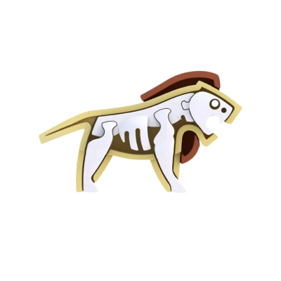 Halftoys Construção Magnética Leão +3Anos | Farmácia d'Arrábida