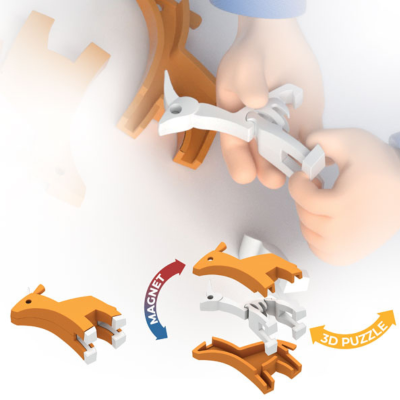 HalfToys Construção Magnética Impala +3Anos | Farmácia d'Arrábida