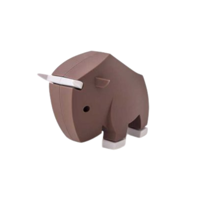 Halftoys Construção Magnética Gnu | Brinquedo Educativo Anatomia Animal | 3+ Anos