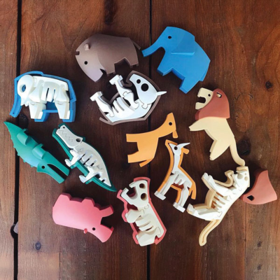 Halftoys Construção Magnética Elefante | Farmácia d'Arrábida