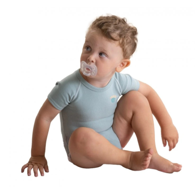 JBimbi Body Manga Curta Warm Eucalipto 0-36M | Farmácia d'Arrábida