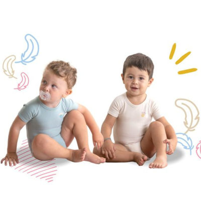JBimbi Body Manga Curta Warm Creme 0-36M | Farmácia d'Arrábida