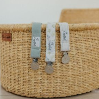 Copper Pearl Clipes para Chupeta Padrão Autumn | Farmácia d'Arrábida