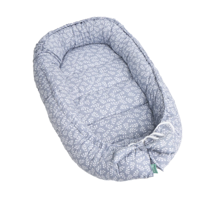 Molis&Co Baby Nest Blue Garden | Ninho Portátil para Recém-Nascido