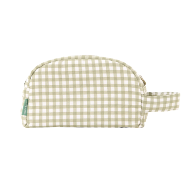 Molis&Co Necessaire de Viagem Mint Tea 15x26cm | Organizador para Mala de Bebé | Impermeável