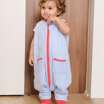 Molis&Co Macacão Dormir sem Manga Sailor Blue +1A TOG 1 | Farmácia d'Arrábida