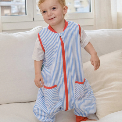 Molis&Co Macacão Dormir sem Manga Sailor Blue +1A TOG 1 | Farmácia d'Arrábida