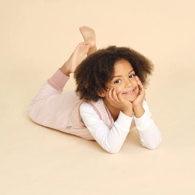 Molis&Co Macacão de Dormir sem Manga Vichy Pink +2A TOG 1 | Farmácia d'Arrábida