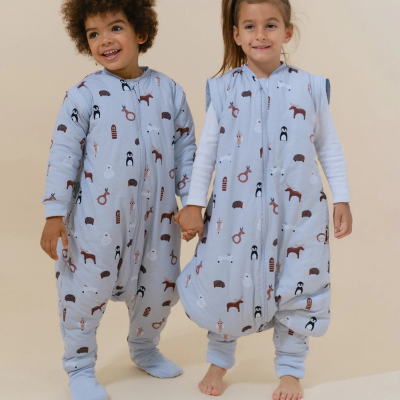 Molis&Co Macacão de Dormir com Mangas Winter Animals +2 TOG 2.5 | Farmácia d'Arrábida