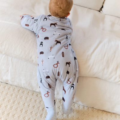 Molis&Co Macacão de Dormir com Mangas Winter Animals +2 TOG 2.5 | Farmácia d'Arrábida