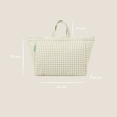 Molis&Co Saco Compras Mint Tea 41x35cm | Farmácia d'Arrábida