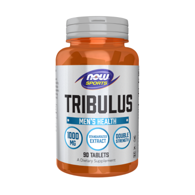 1002259 NOW Sports Tribulus 1.000mg 90 Comprimidos | Suporte à vitalidade, função endócrina e saúde reprodutiva masculina