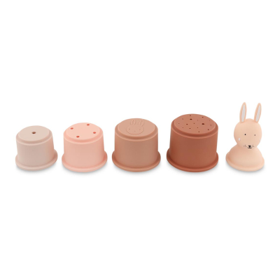 Trixie Copos Empilháveis Silicone Mrs. Rabbit +10M | Farmácia d'Arrábida